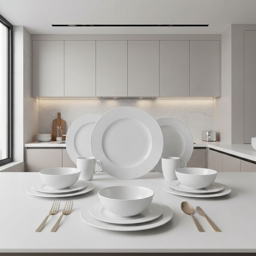 Vajilla completa Home Collection de 6 puestos